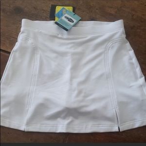 White adidas tennis/golf skirt